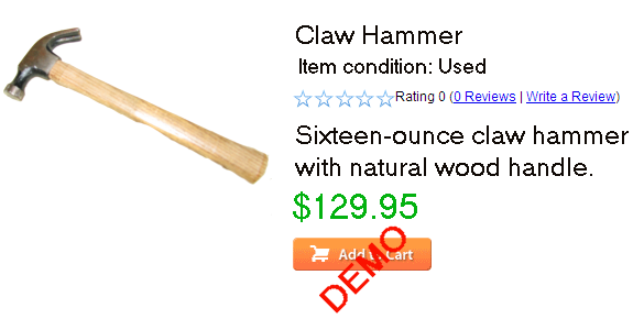 Claw Hammer Landing-Page