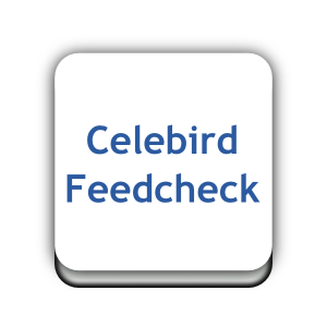 celebird celebird-feedcheck app,large logo